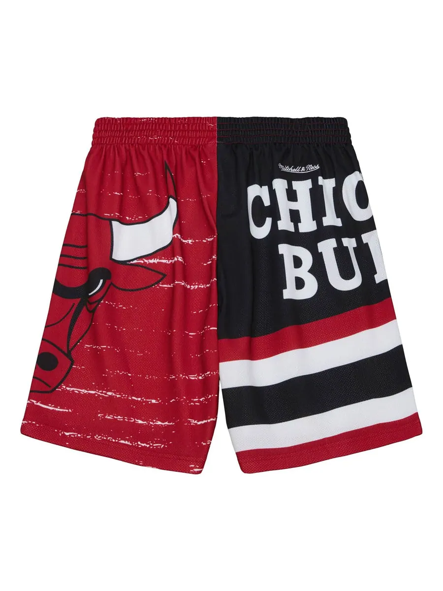 Спортивные шорты Mitchell & Ness x NBA Jumbotron 3.0 Shorts 'Chicago Bulls' — изображение 2 из 2, красный