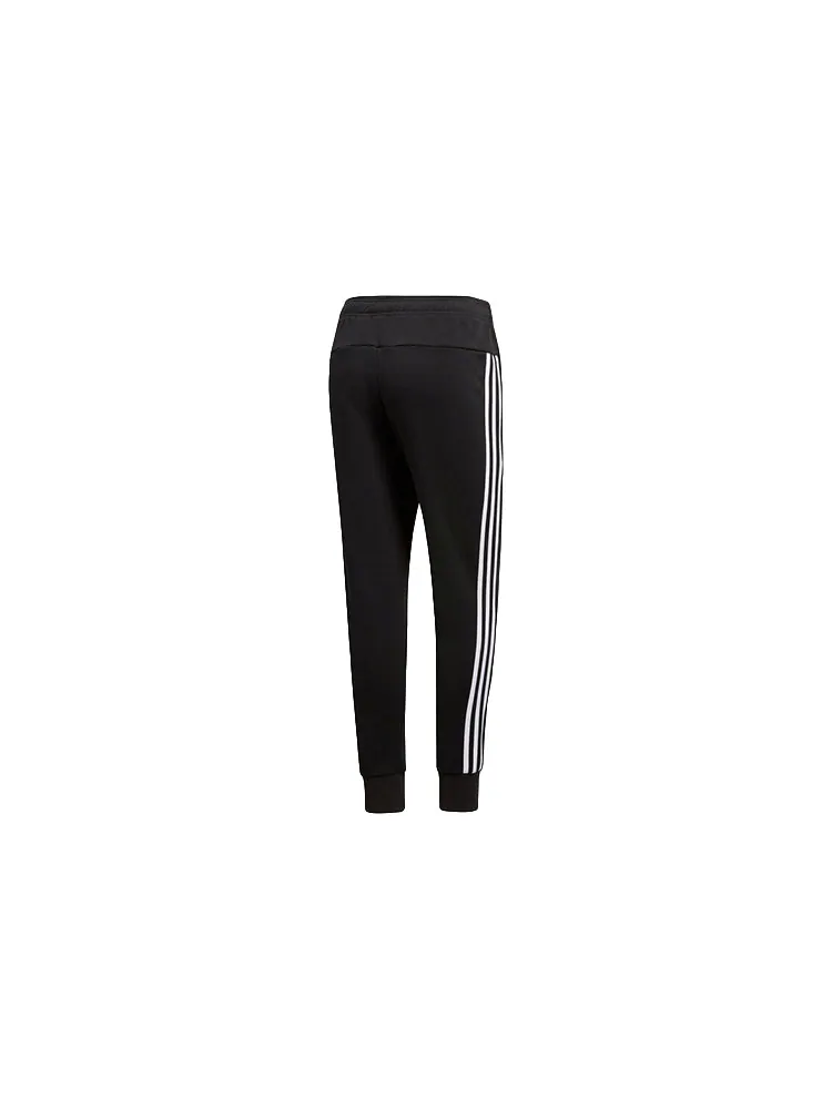 (WMNS) Брюки Adidas Performance ESS 3S TAP 'Black' — изображение 2 из 6, черный/белый