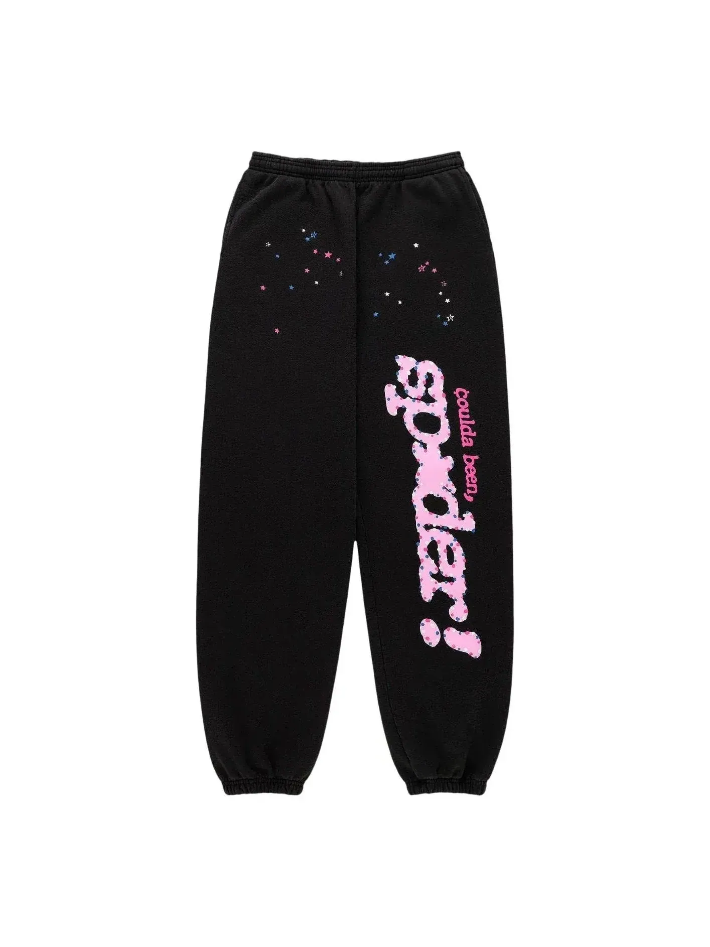Спортивные штаны Sp5der CB Punk V2 'Сова' — изображение 1 из 2, черный