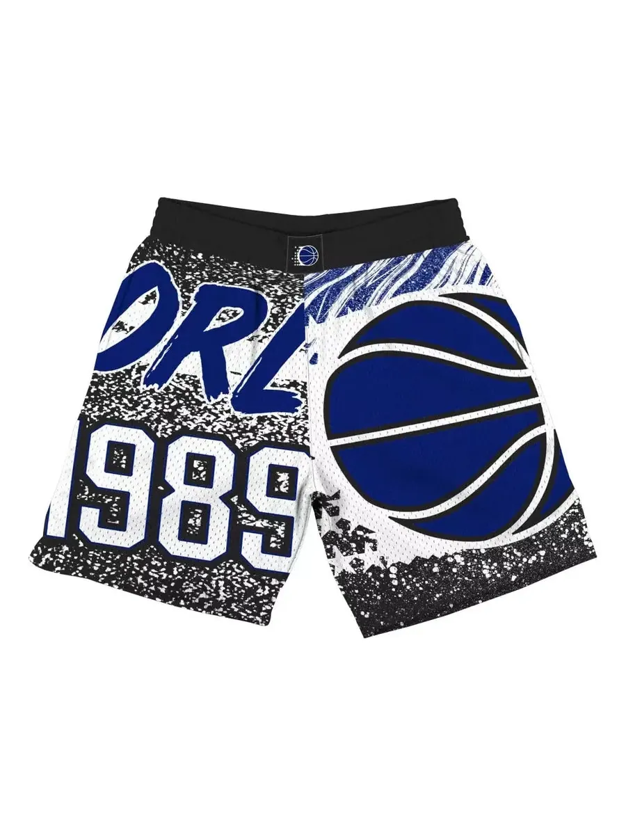 Спортивные шорты Mitchell & Ness x NBA Jumbotron Mesh Shorts 'Orlando Magic' — изображение 1 из 2, серый