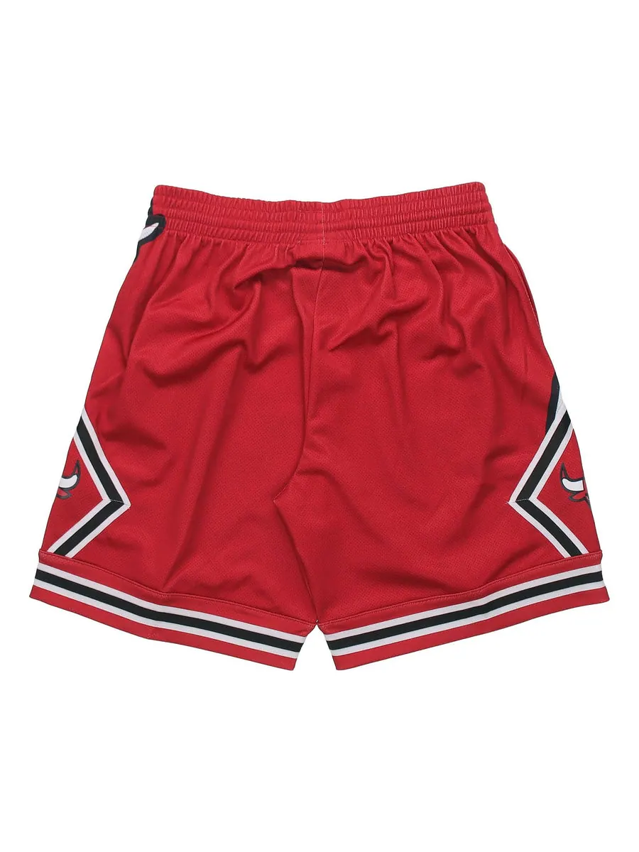 Спортивные шорты Mitchell & Ness x NBA Big Face 2.0 Shorts 'Chicago Bulls' — изображение 2 из 6, красный