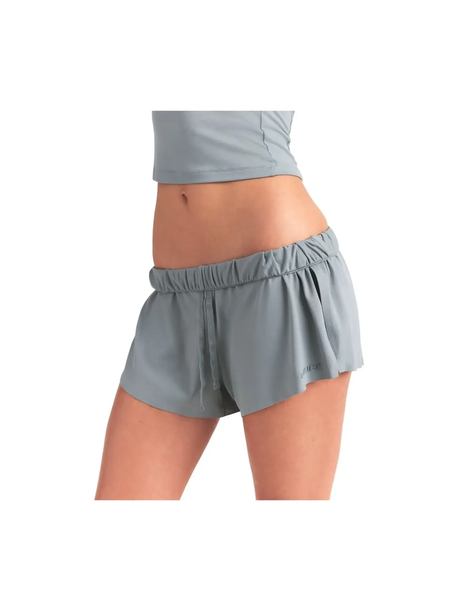 Шорты (WMNS) Nike x SKIMS Airy Mini Shorts 'Washed Pacific' — изображение 3 из 4, синий