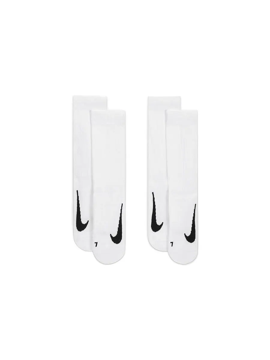 Носки Nike Court Multiplier Cushioned Crew Sock — изображение 3 из 4, белый