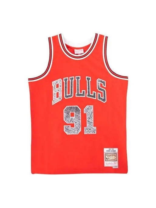 Баскетбольное джерси Mitchell & Ness NBA 75 SW 97-98 91 — изображение 1 из 2