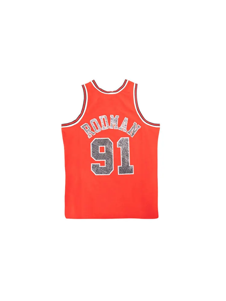 Баскетбольное джерси Mitchell & Ness NBA 75 SW 97-98 91 — изображение 2 из 2