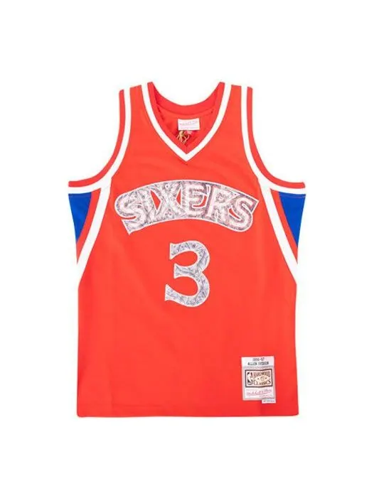 Баскетбольное джерси Mitchell & Ness NBA 75 SW 96-97 76 3 — изображение 1 из 2