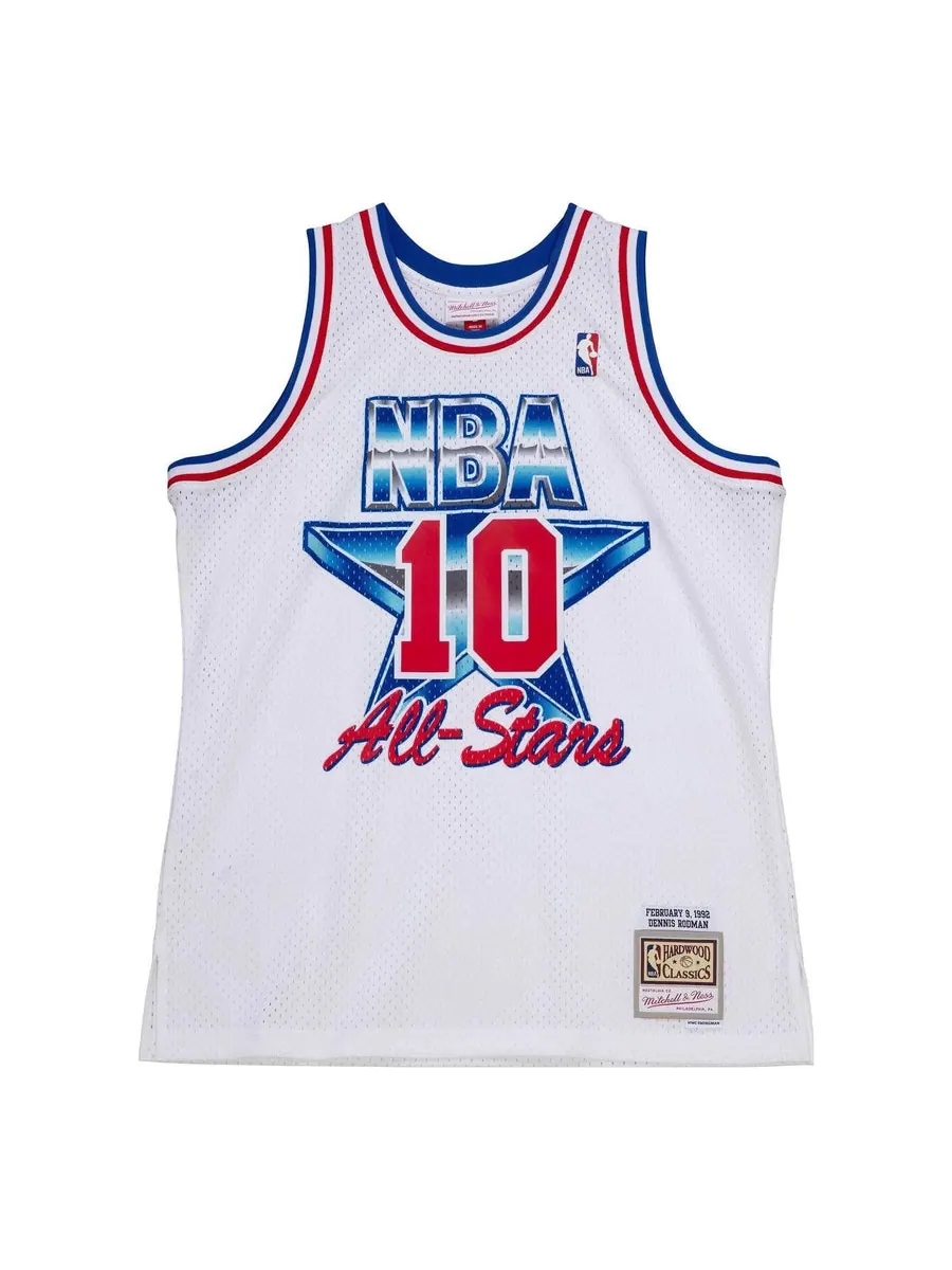 Джерси Mitchell & Ness x NBA All Star East 1992-93 Swingman Jersey 'Dennis Rodman 10' — изображение 1 из 2, белый