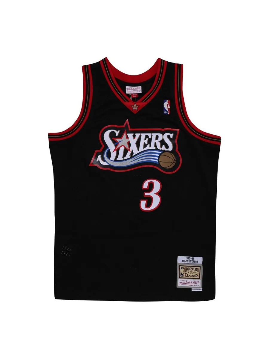 Баскетбольное джерси Mitchell & Ness NBA SS22 SW 97-98 76 3 — изображение 1 из 2