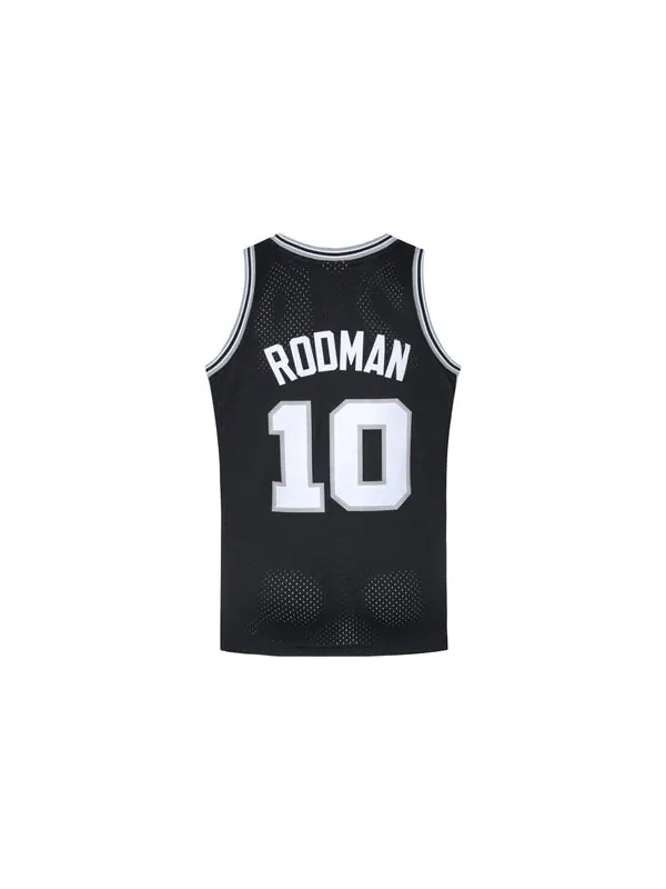 Майка Mitchell & Ness NBA SS22 SW 93-94 10 — изображение 2 из 2, черный
