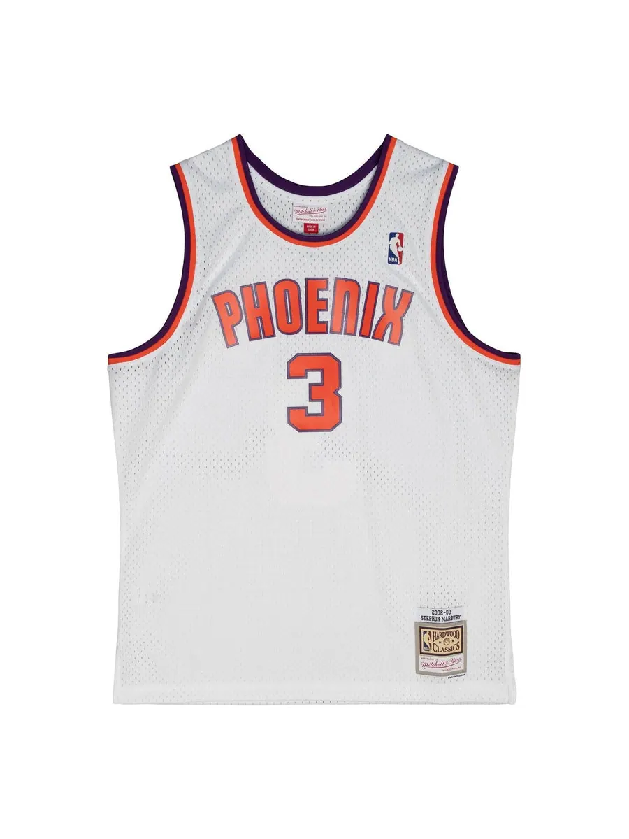 Джерси Mitchell & Ness x NBA Phoenix Suns 2002-03 Swingman Jersey 'Stephon Marbury 3' — изображение 1 из 2, белый