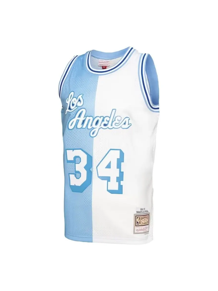 Джерси Mitchell & Ness x NBA Los Angeles Lakers 1996-97 Split Swingman Jersey 'Shaquille O'Neal 34' — изображение 1 из 2
