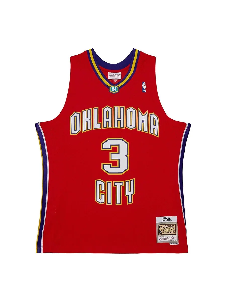 Джерси Mitchell & Ness x NBA New Orleans Hornets 2006-07 Swingman Jersey 'Chris Paul 3' — изображение 1 из 2, красный