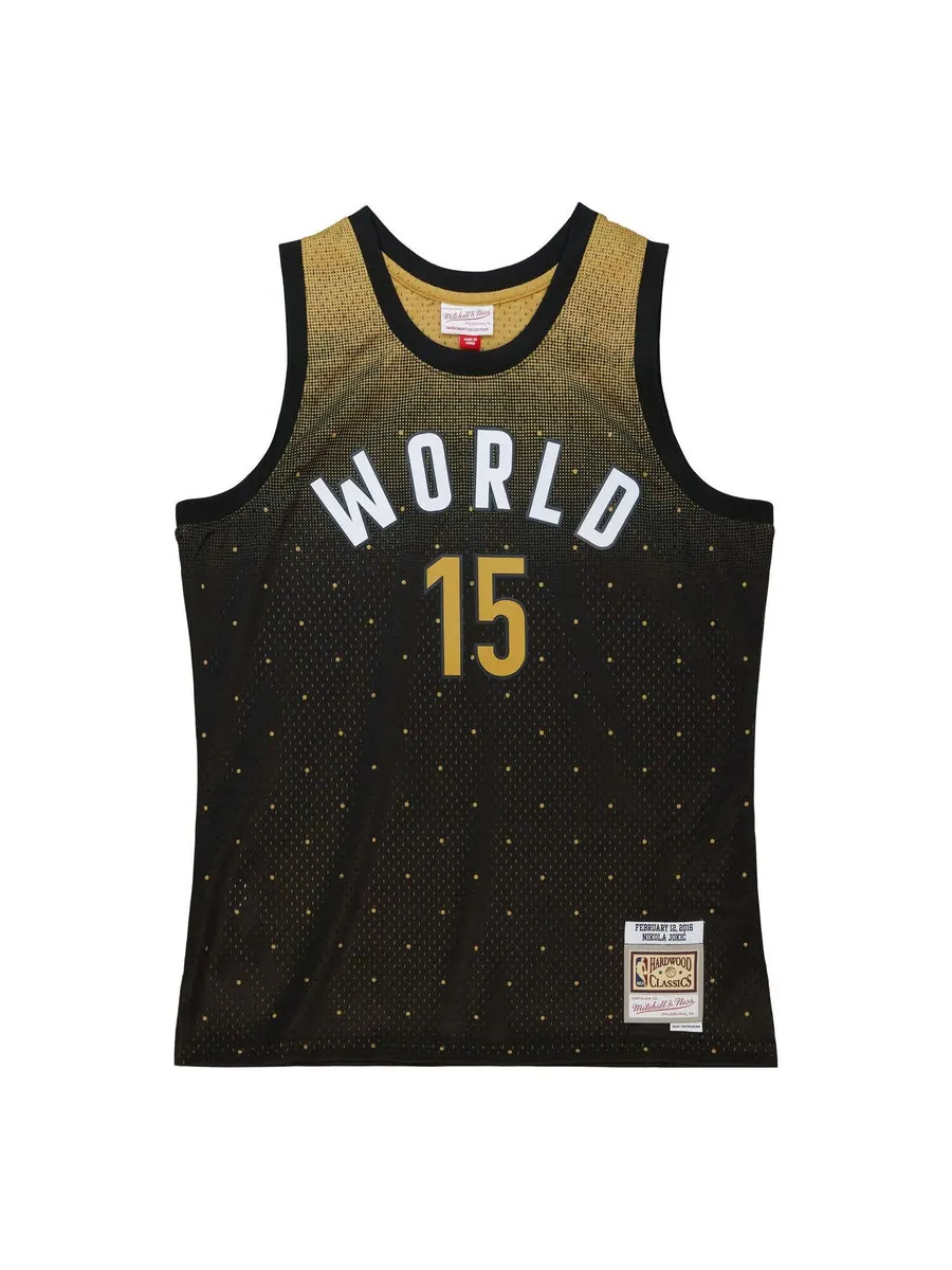 Джерси Mitchell & Ness x NBA World All-star 2016 Jersey 'Nikola Jokic 15' — изображение 1 из 3, черный