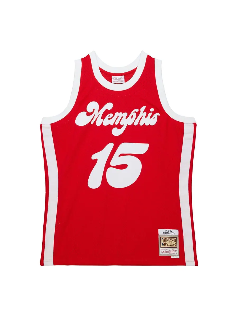 Джерси Mitchell & Ness x NBA Memphis Grizzlies HWC 2015-16 Swingman Jersey 'Vince Carter 15' — изображение 1 из 3, красный