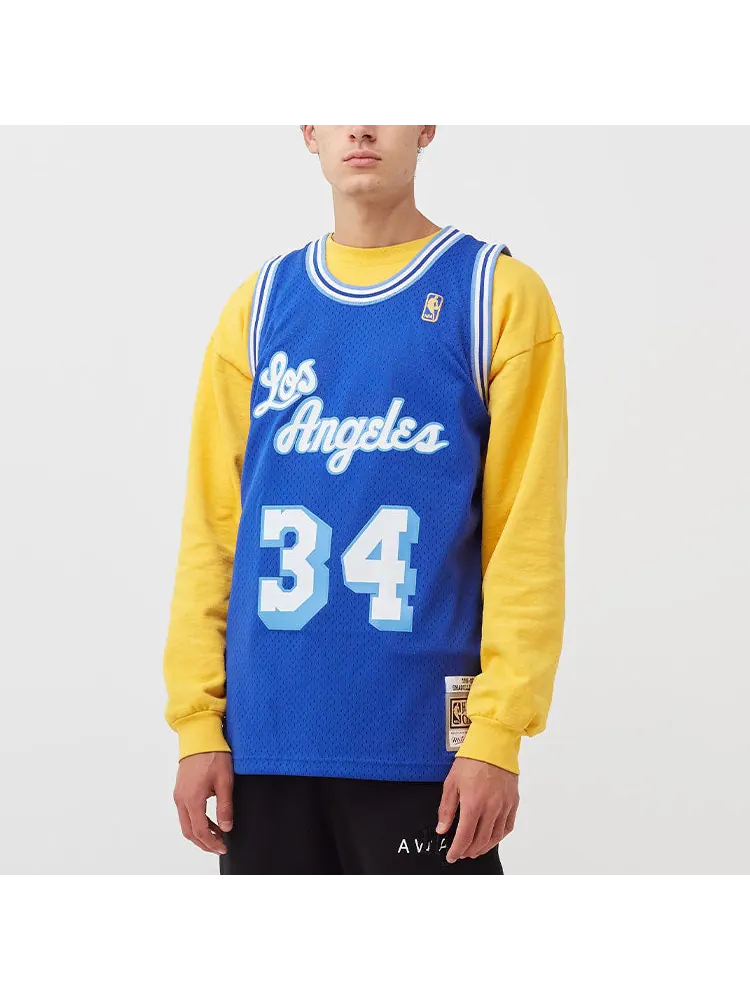 Баскетбольное джерси Mitchell & Ness NBA SW 1996-97 34 — изображение 3 из 4
