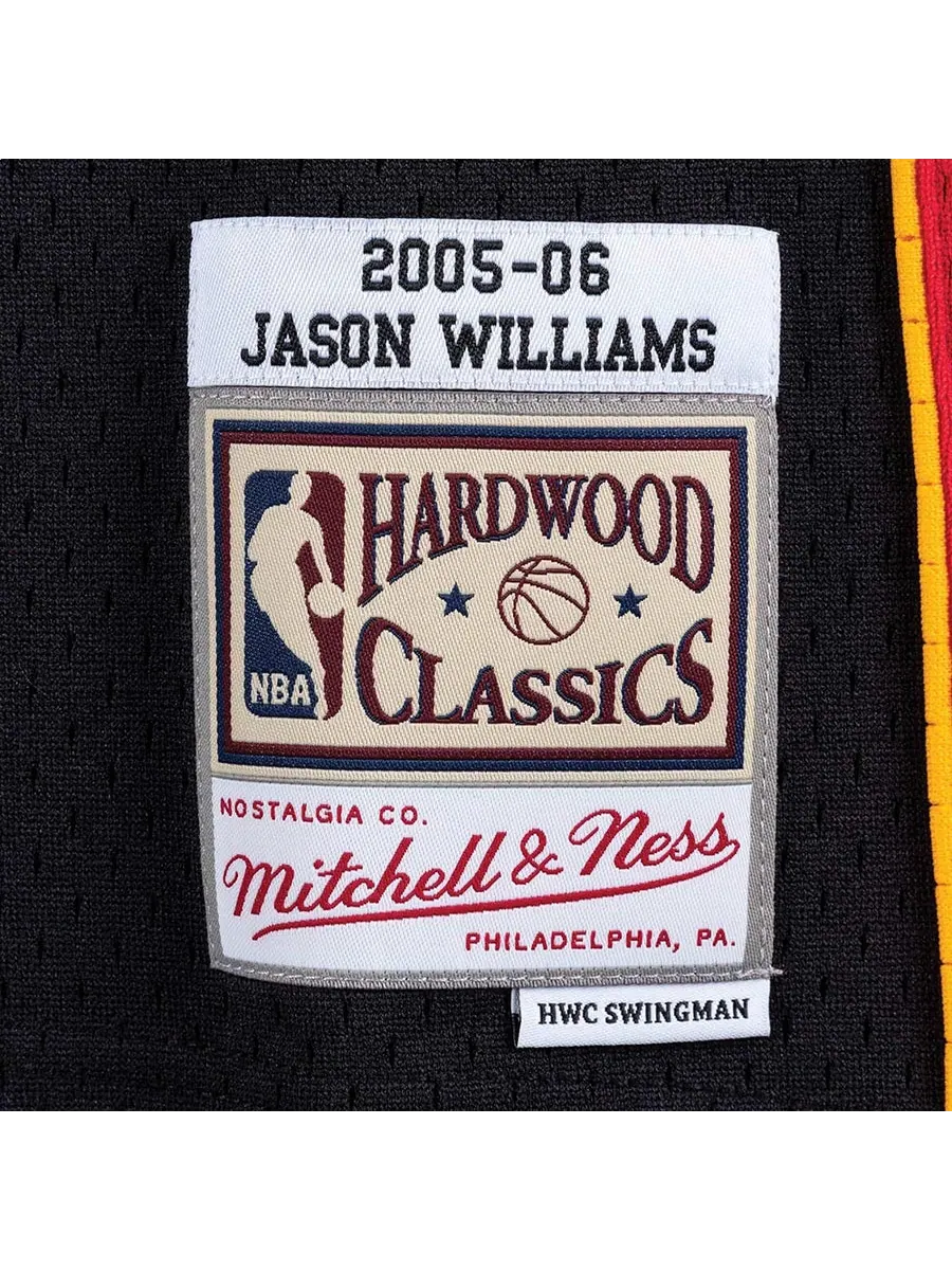 Джерси Mitchell & Ness x NBA Miami Heat Road 2005-06 Swingman Jersey 'Jason Williams 55' — изображение 3 из 3, черный