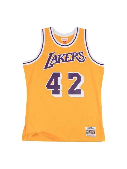 Баскетбольное джерси Mitchell & Ness NBA Swingman Jersey 'Los Angeles Lakers - James Worthy 1984-85' — изображение 1 из 2