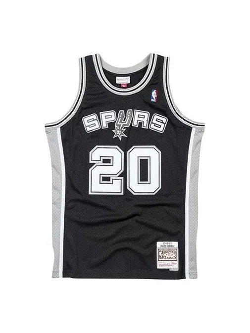 Баскетбольное джерси Mitchell & Ness NBA Swingman Jersey 'San Antonio Spurs -Manu Ginobili 2002-03' — изображение 1 из 5