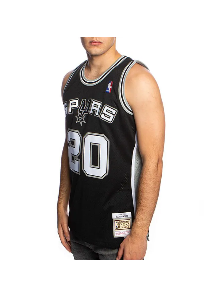 Баскетбольное джерси Mitchell & Ness NBA Swingman Jersey 'San Antonio Spurs -Manu Ginobili 2002-03' — изображение 5 из 5