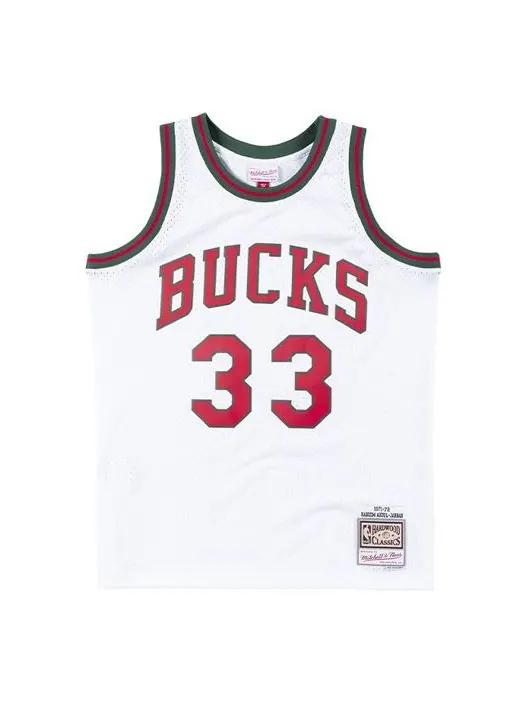 Баскетбольное джерси Mitchell & Ness NBA Swingman Jersey 'Milwaukee Bucks - Kareem Abdul-Jabbar 1971-72' — изображение 1 из 2