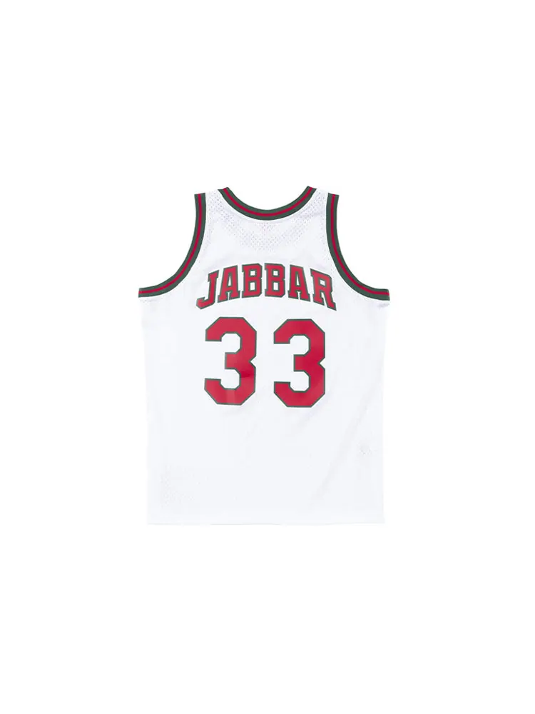 Баскетбольное джерси Mitchell & Ness NBA Swingman Jersey 'Milwaukee Bucks - Kareem Abdul-Jabbar 1971-72' — изображение 2 из 2