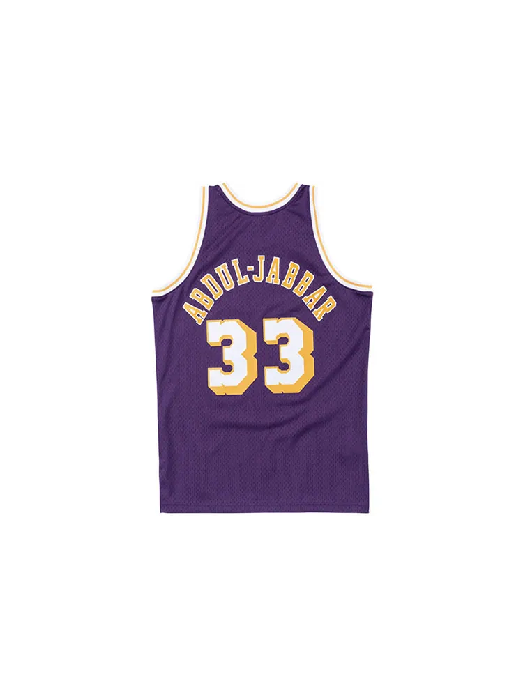 Баскетбольное джерси Mitchell & Ness NBA Swingman Jersey 'Los Angeles Lakers - Kareem Abdul-Jabbar 1983-84'