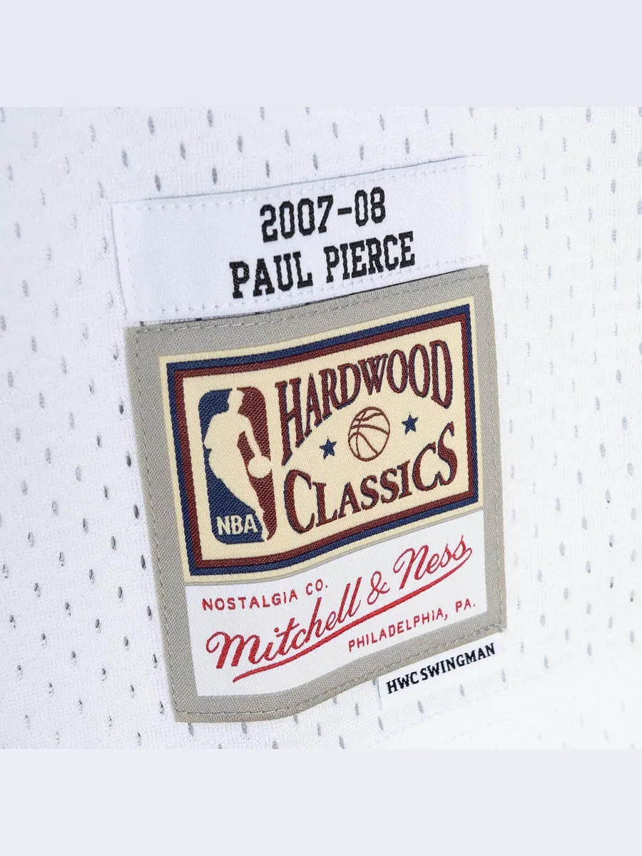 Джерси Mitchell & Ness NBA Boston Celtics 2007-08 Swingman Jersey 'Paul Pierce 34' — изображение 3 из 3, белый
