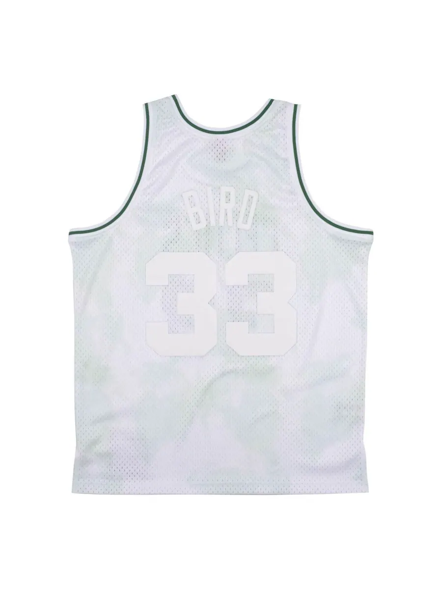 Джерси Mitchell & Ness x NBA Boston Celtics 1985-86 Cloudy Skies Jersey 'Larry Bird 33' — изображение 2 из 3, зеленый