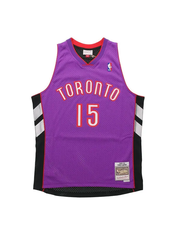 Майка Mitchell & Ness NBA SW 1999-00 15 'Purple Black' — изображение 1 из 4, фиолетовый/черный