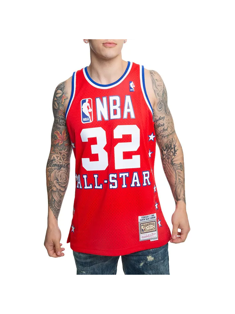 Баскетбольное джерси Mitchell & Ness Swingman Retro All-Star Game 1988 #32 Magic Johnson — изображение 3 из 6