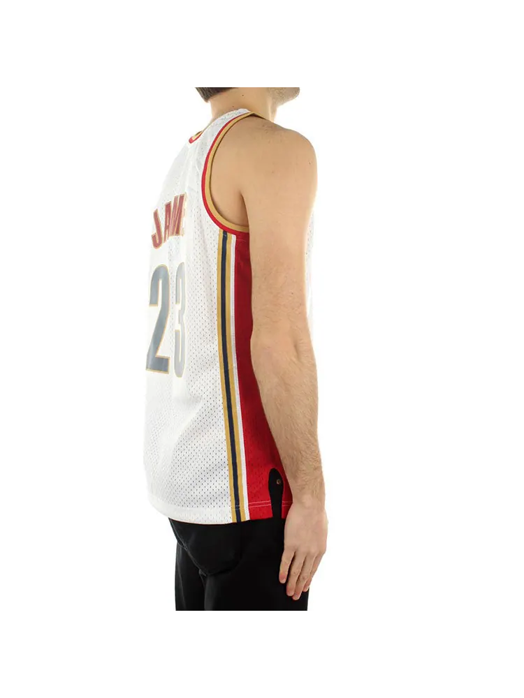 Джерси Mitchell & Ness NBA Swingman Jersey 'Cleveland Cavaliers - LeBron James 2003/04' — изображение 4 из 6, белый