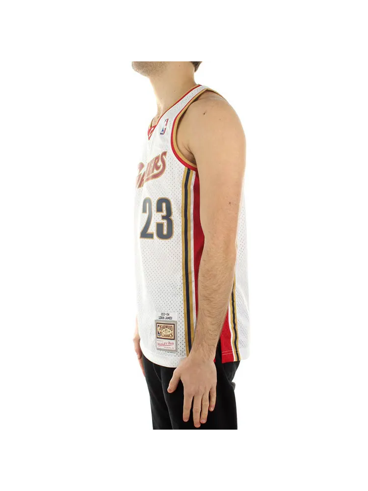 Джерси Mitchell & Ness NBA Swingman Jersey 'Cleveland Cavaliers - LeBron James 2003/04' — изображение 5 из 6, белый