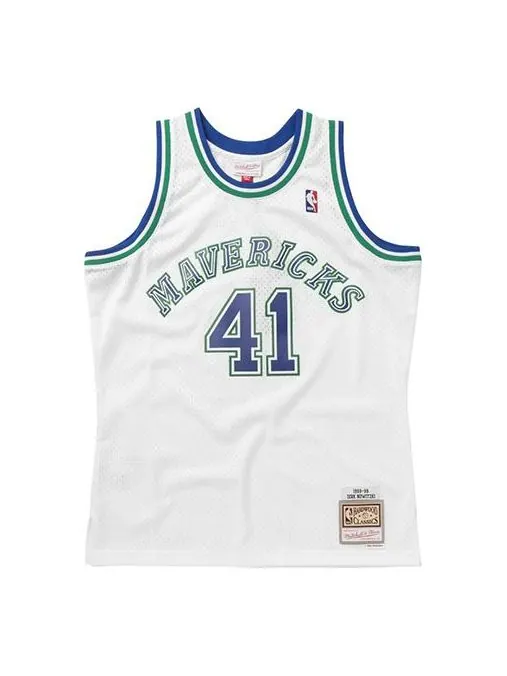 Баскетбольное джерси Mitchell & Ness NBA Swingman Jersey Dallas Mavericks 1998-99 Dirk Nowitzki — изображение 1 из 2