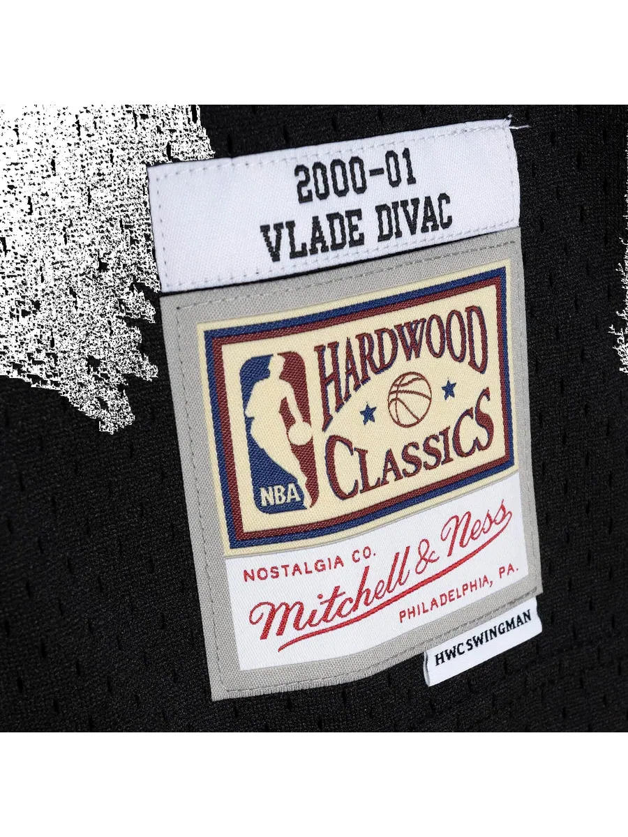 Джерси Mitchell & Ness x NBA Sacramento Kings 2000-01 Swingman Jersey 'Vlade Divac 21' — изображение 3 из 3, черный