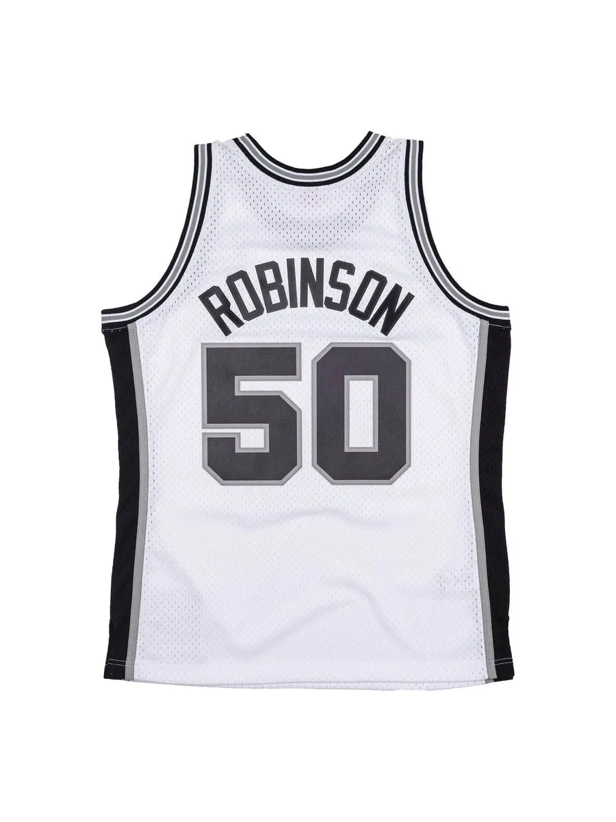 Джерси Mitchell & Ness x NBA San Antonio Spurs 1998-99 Swingman Jersey 'David Robinson 50' — изображение 2 из 3, белый
