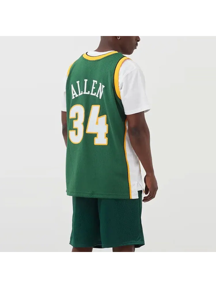Баскетбольное джерси Mitchell & Ness NBA Swingman Jersey 'Seattle SuperSonics - Ray Allen 2006-07' — изображение 4 из 4