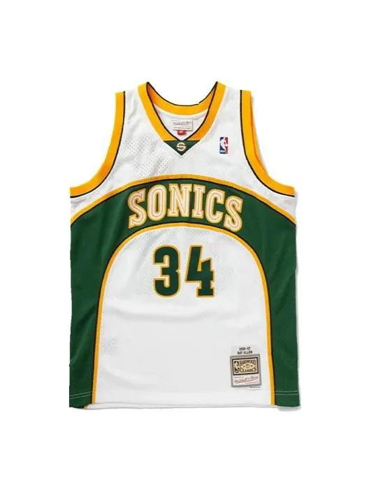 Баскетбольное джерси Mitchell & Ness NBA Swingman Jersey 'Seattle SuperSonics - Ray Allen 2006-07' — изображение 1 из 4