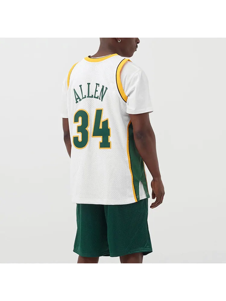 Баскетбольное джерси Mitchell & Ness NBA Swingman Jersey 'Seattle SuperSonics - Ray Allen 2006-07' — изображение 4 из 4