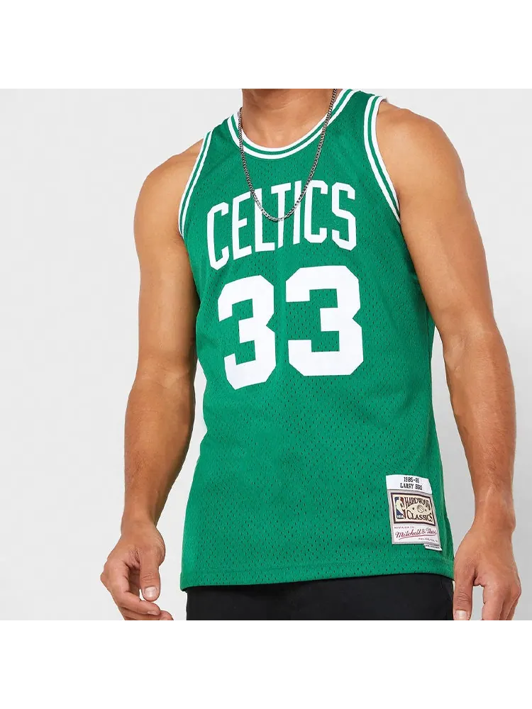 Баскетбольное джерси Mitchell & Ness NBA Swingman Jersey 'Boston Celtics - Larry Bird 1985-86' — изображение 3 из 4