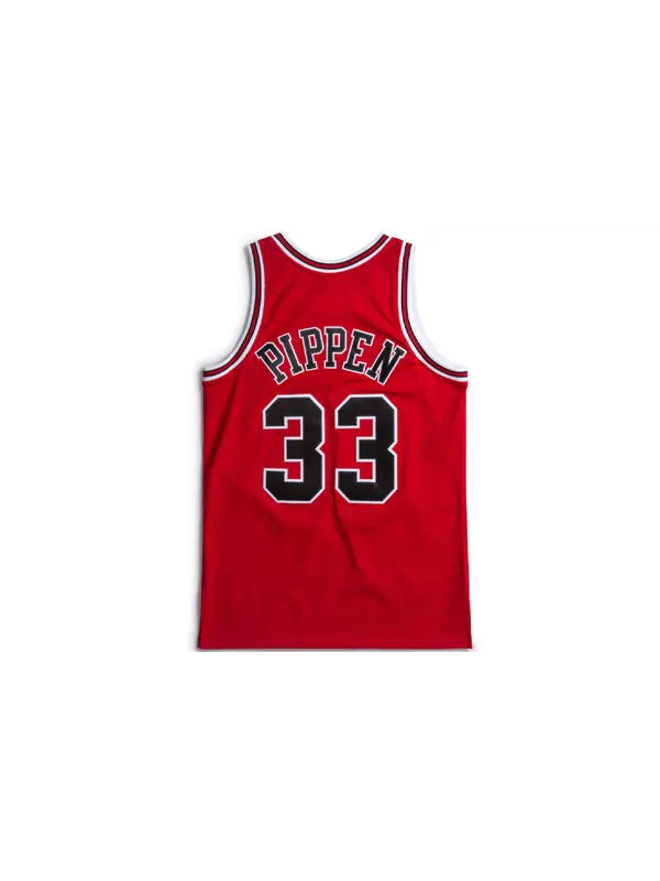 Майка Mitchell & Ness NBA SW 97-98 33 — изображение 2 из 4, красный