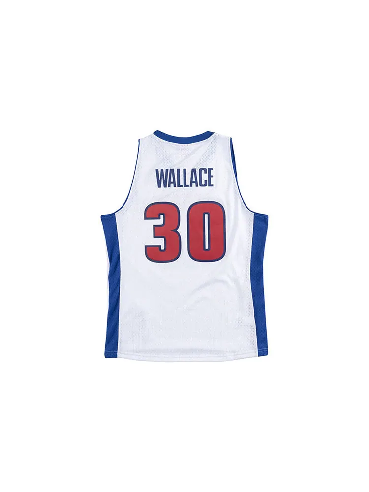 Джерси Mitchell & Ness NBA Swingman Rasheed Wallace Detroit Pistons Home 2003-04 Jersey 'White' — изображение 2 из 2, белый