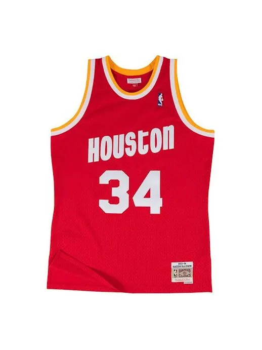 Баскетбольное джерси Mitchell & Ness NBA Swingman Jersey 'Houston Rockets - Hakeem Olajuwon 1993/94' — изображение 1 из 5