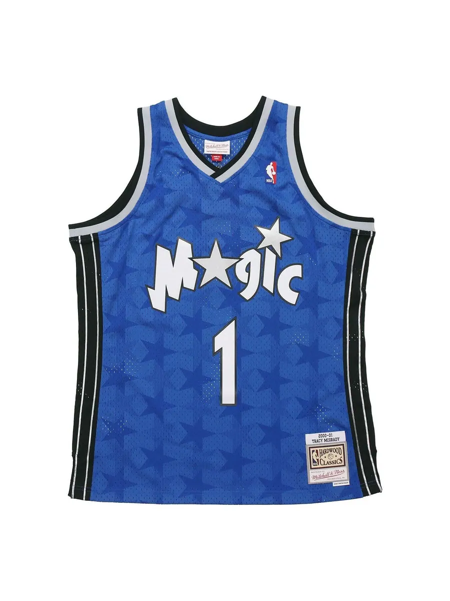Джерси Mitchell & Ness x NBA Orlando Magic 2000-01 Swingman Jersey 'Tracy McGrady 1' — изображение 1 из 2, синий