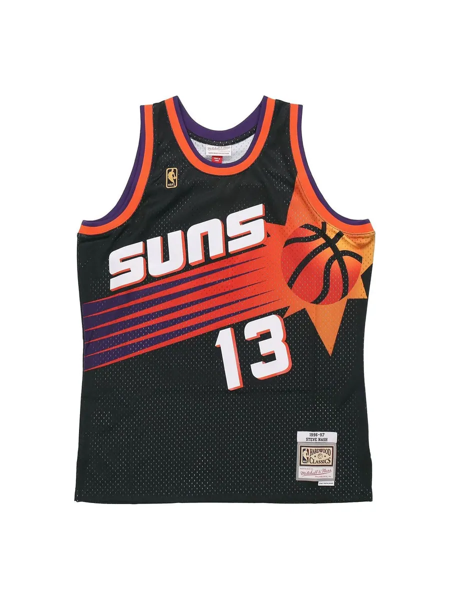 Джерси Mitchell & Ness x NBA Phoenix Suns 1996-97 Swingman Jersey 'Steve Nash 13' — изображение 1 из 2, черный