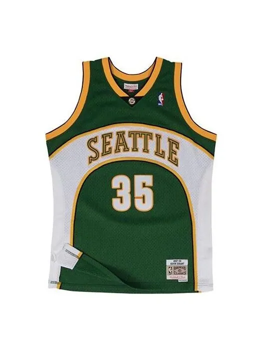 Майка Mitchell & Ness NBA 07-08 35 — изображение 1 из 4, зеленый
