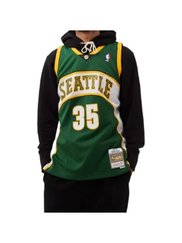Майка Mitchell & Ness NBA 07-08 35 — изображение 4 из 4, зеленый