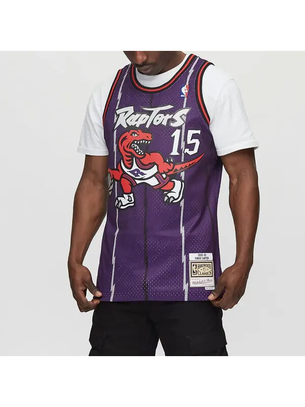 Майка Mitchell & Ness NBA SW 98-99 15 — изображение 3 из 4, фиолетовый