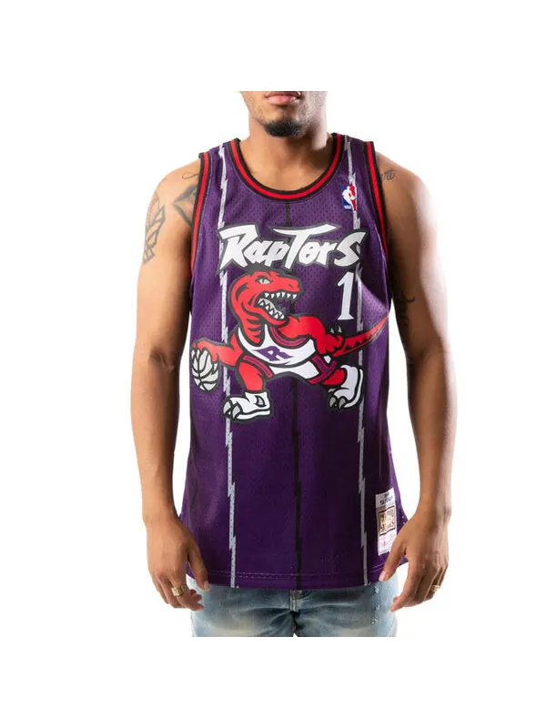 Майка Mitchell & Ness NBA SW 98-99 1 — изображение 3 из 4, фиолетовый