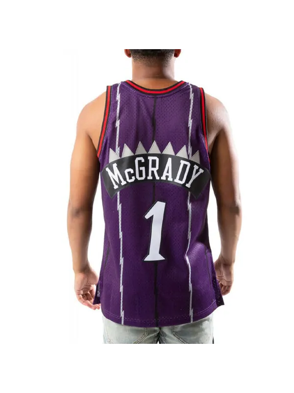 Майка Mitchell & Ness NBA SW 98-99 1 — изображение 4 из 4, фиолетовый