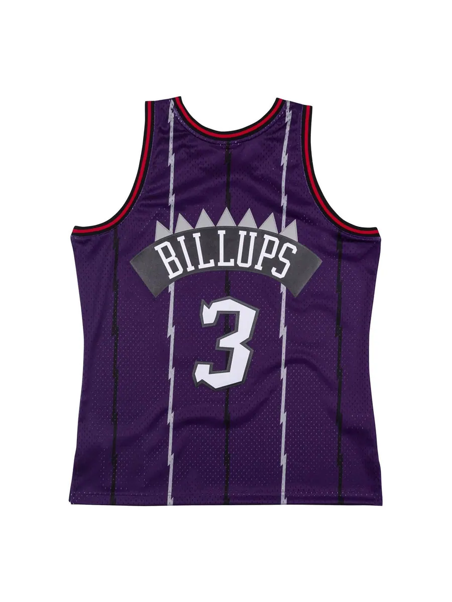 Джерси Mitchell & Ness x NBA Toronto Raptors 1997-98 Swingman Jersey 'Chauncey Billups 3' — изображение 2 из 3, фиолетовый